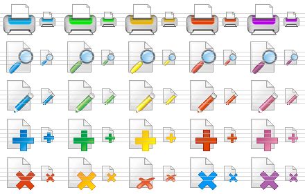 web icon library - print v1, print v2, print v3, print v4, print v5, search page v1, search page v2, search page v3, search page v4, search page v5, edit page v1, edit page v2, edit page v3, edit page v5, edit page v4, add page v1, add page v2, add page v3, add page v4, add page v5, delete page v1, delete page v2, delete page v3, delete page v4, delete page v5 icon